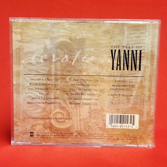 Devotion The Best of Yanni CD 1997 - Picture 2 of 8